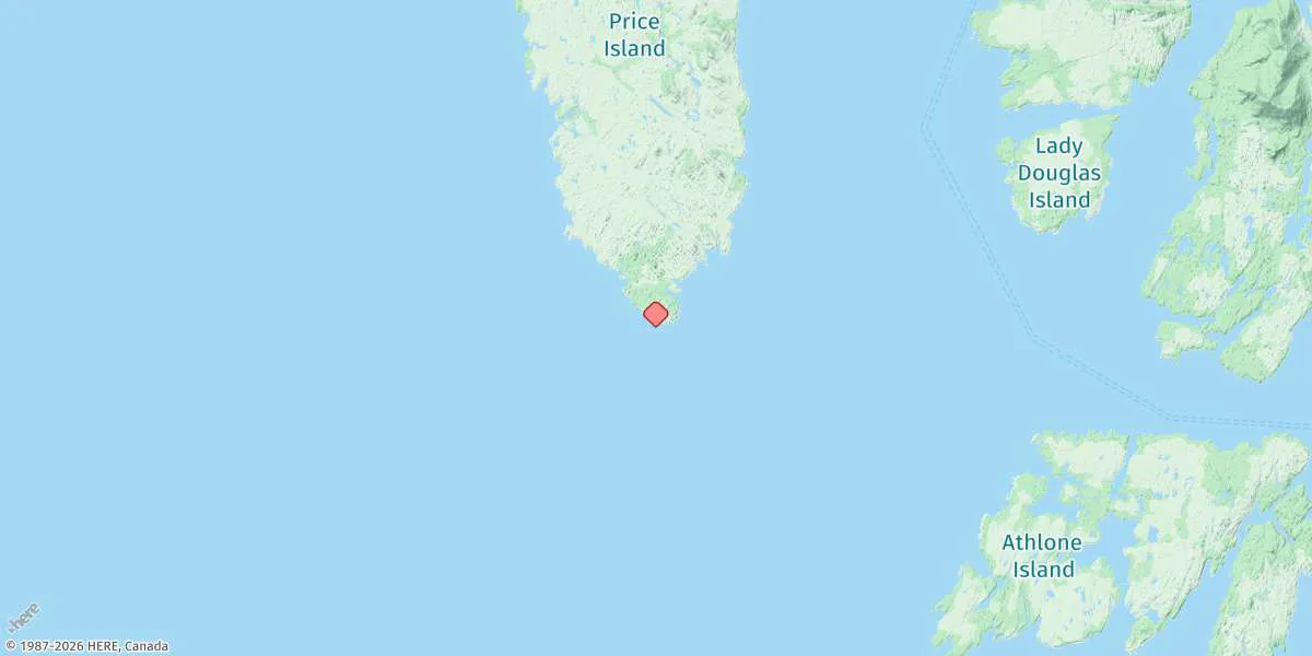 Map preview for Price Island