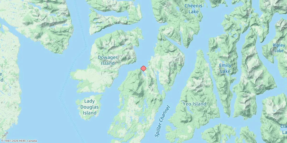 Map preview for Tom Bay