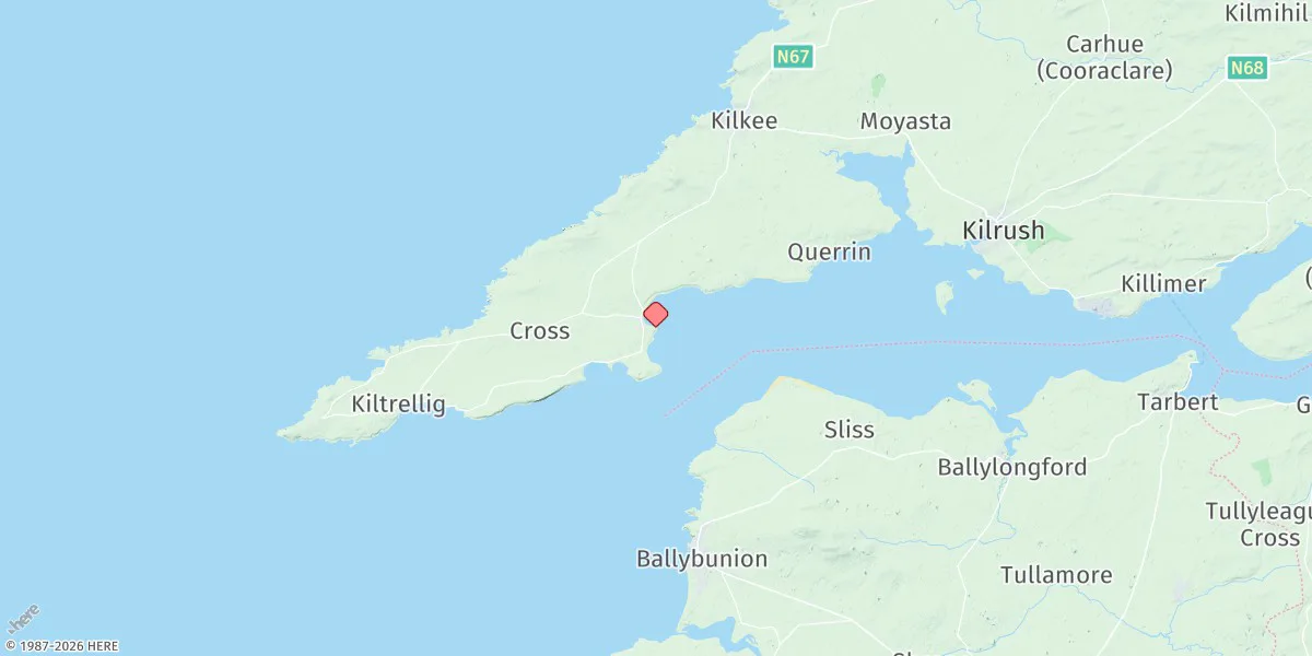 Map preview for Carrigaholt