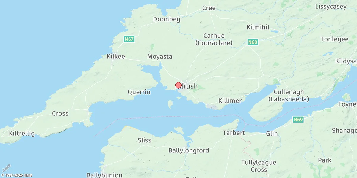 Map preview for Kilrush