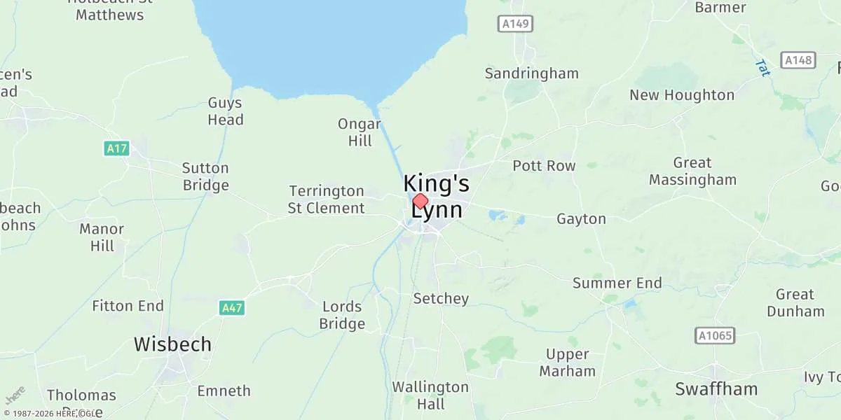 Map preview for Kings Lynn