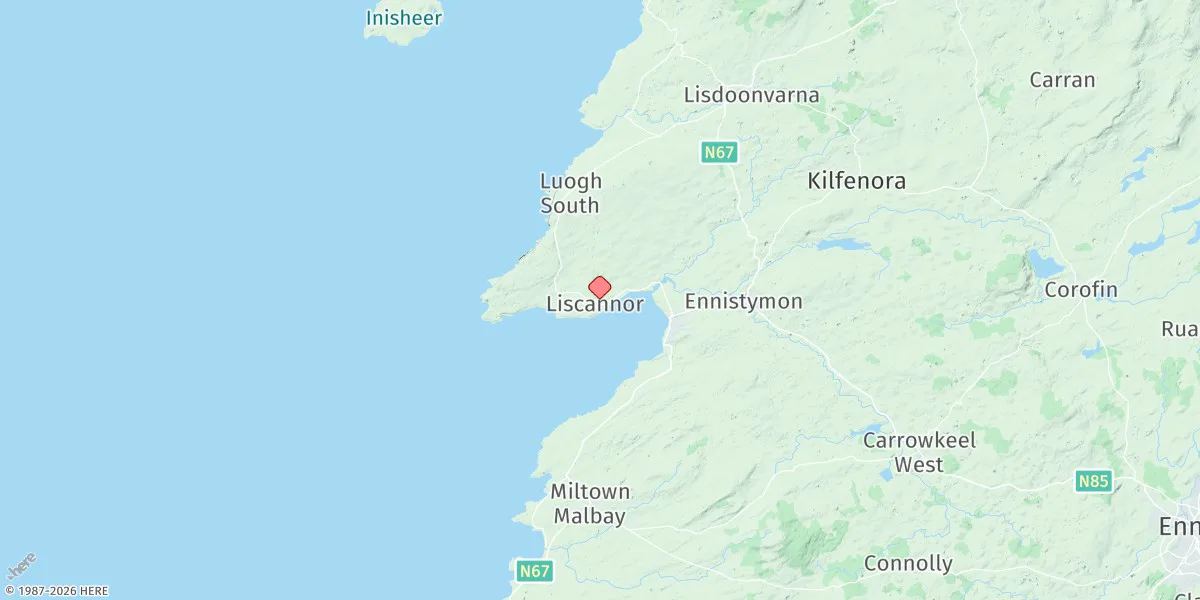 Map preview for Liscannor