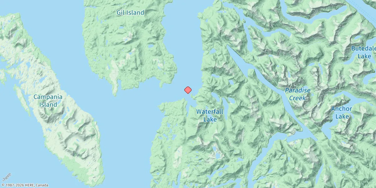 Map preview for Barnard Harbour