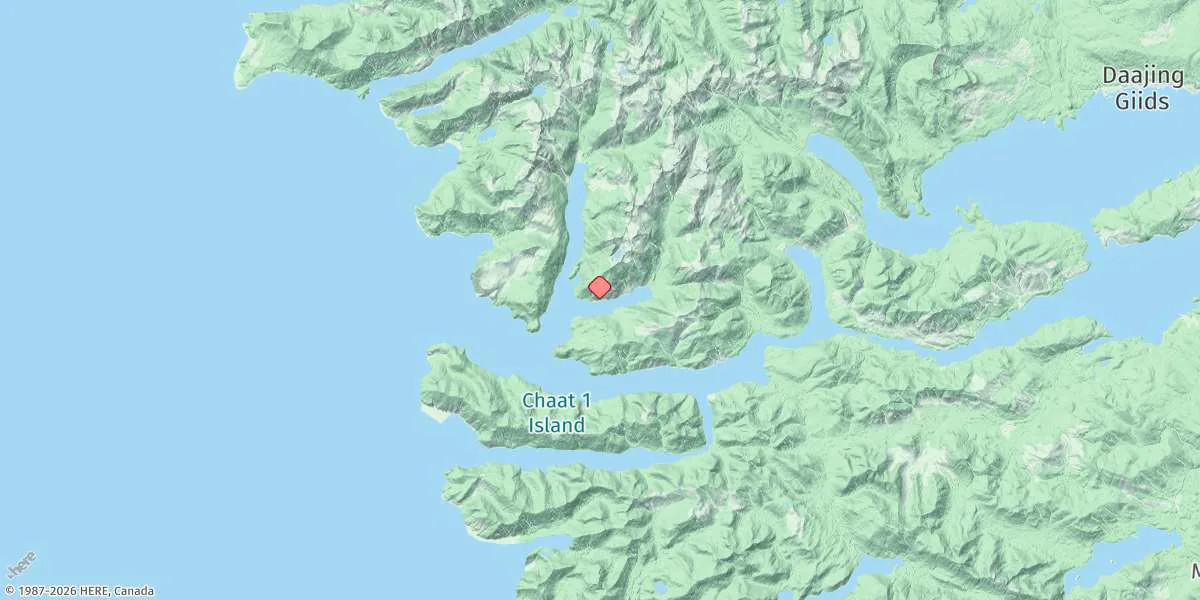 Map preview for Dawson Harbour