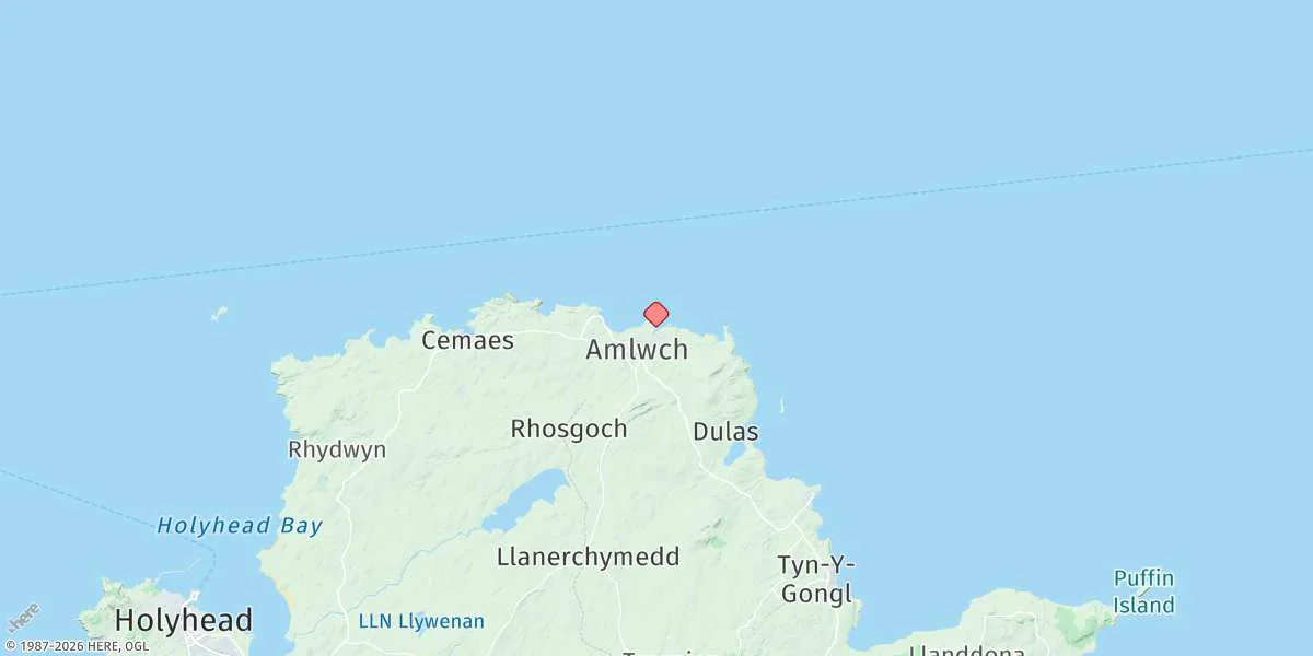 Map preview for Amlwch