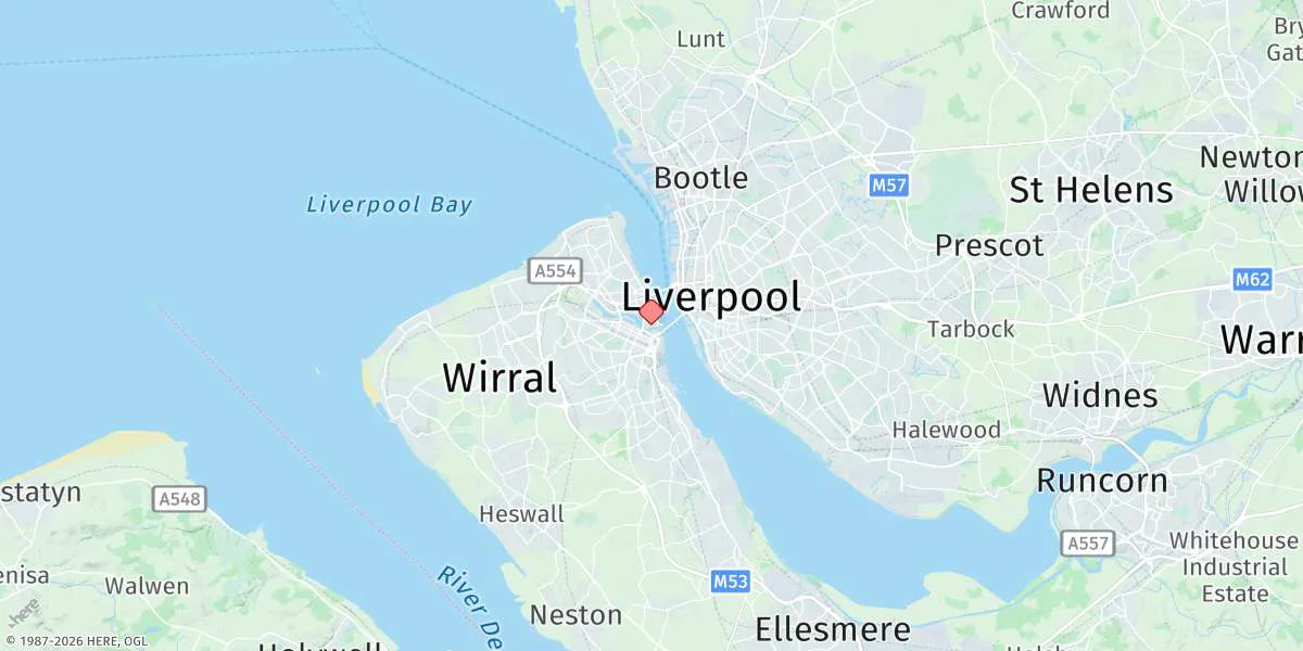 Map preview for Seacombe (Alfred Dock)