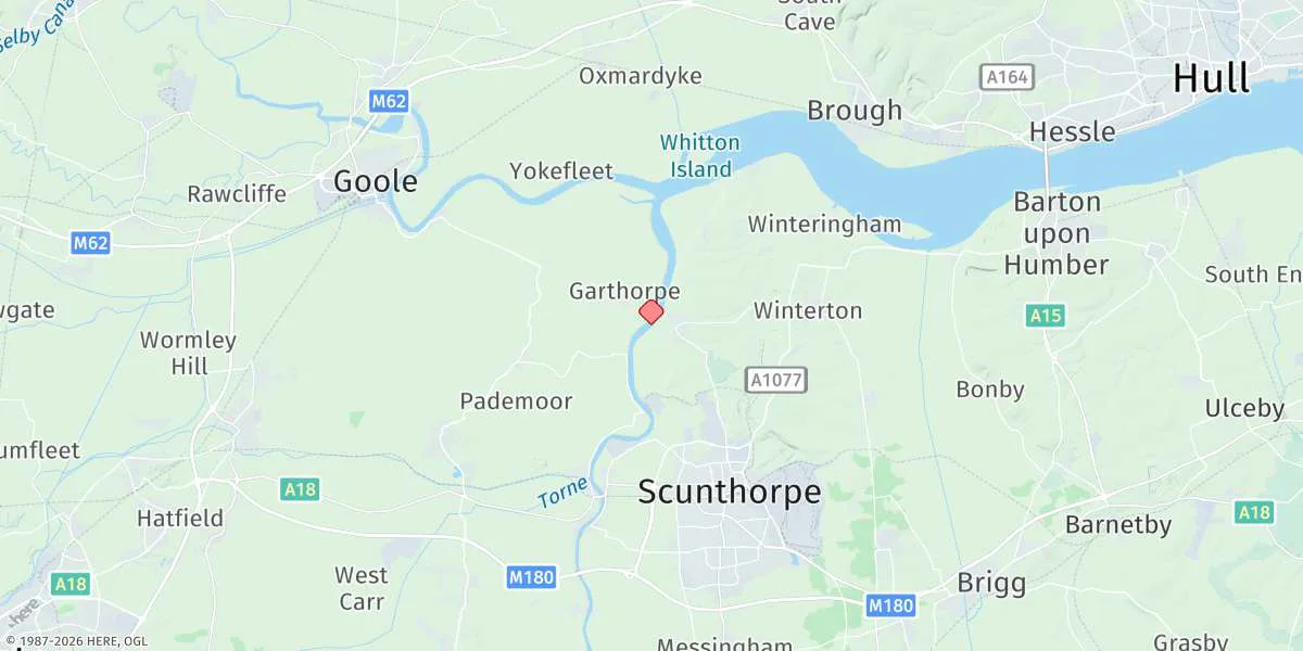 Map preview for Burton Stather