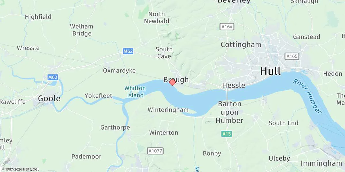 Map preview for Brough