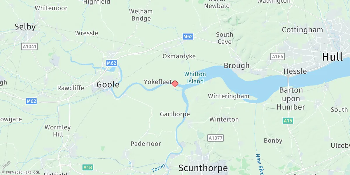 Map preview for Blacktoft