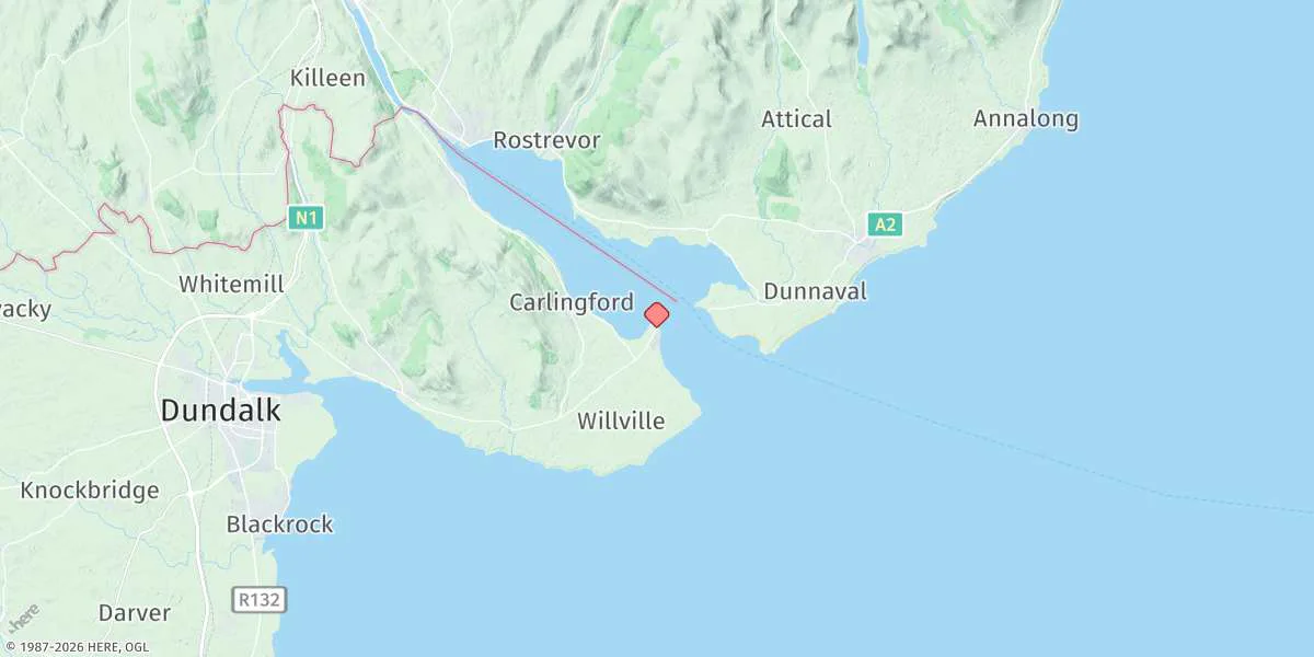 Map preview for Greenore