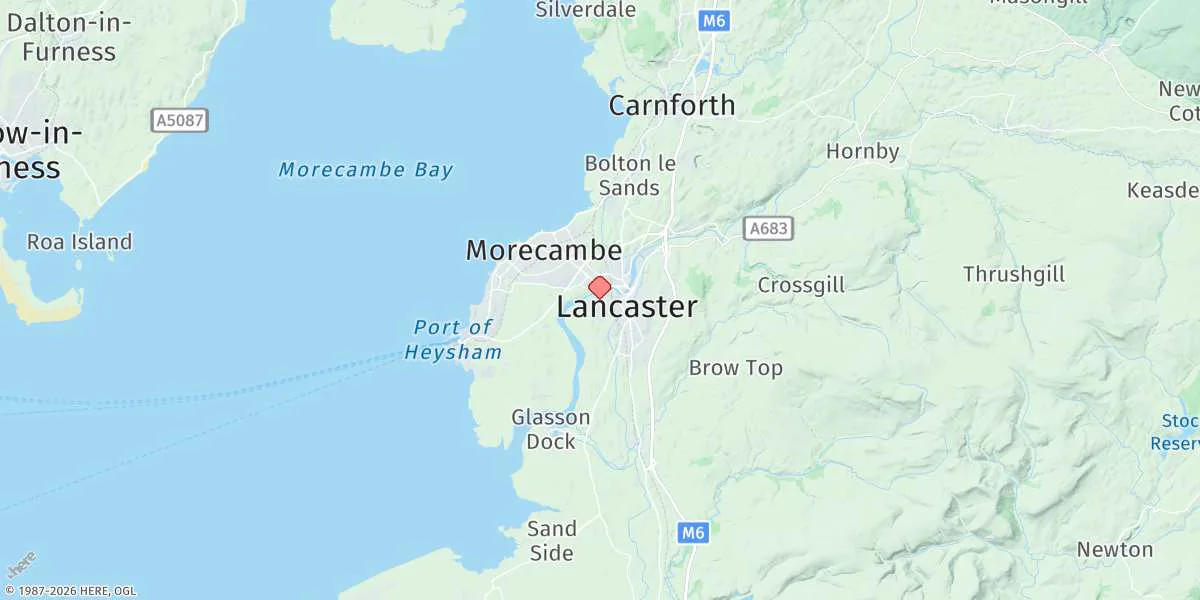 Map preview for Lancaster