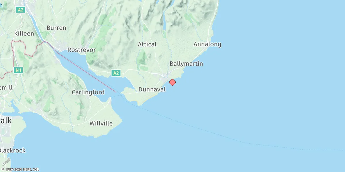 Map preview for Kilkeel
