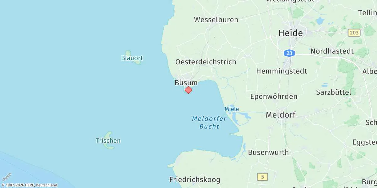 Map preview for Büsum