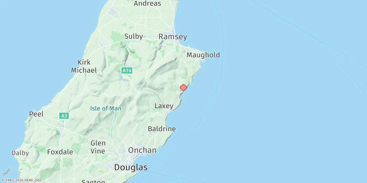 Map preview for Dhoon Beach