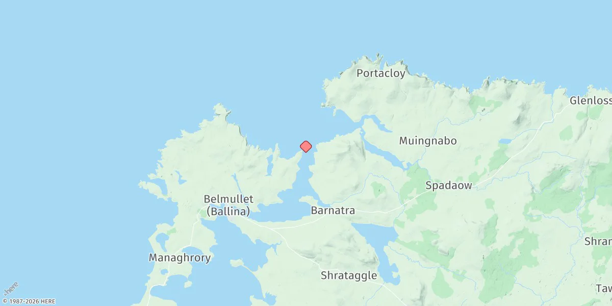 Map preview for Ballyglass (Broadhaven)