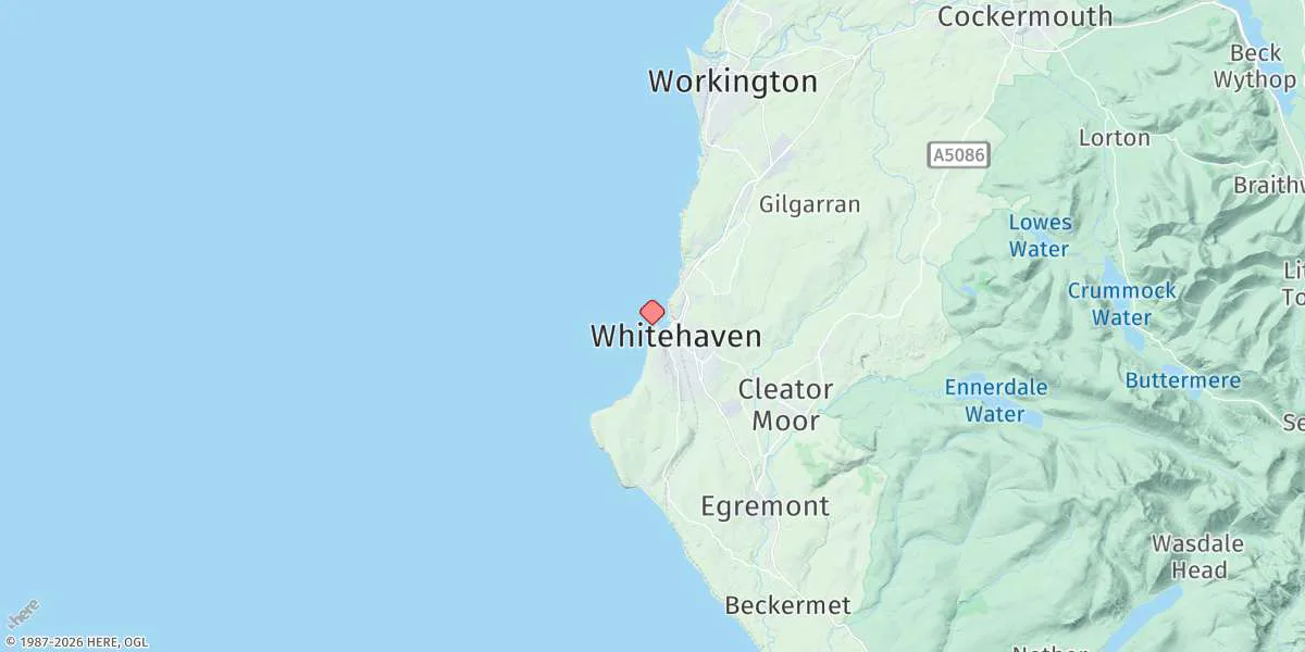 Map preview for Whitehaven