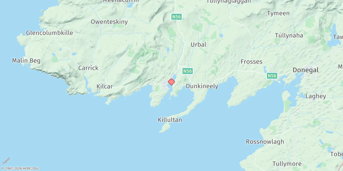 Map preview for Killybegs