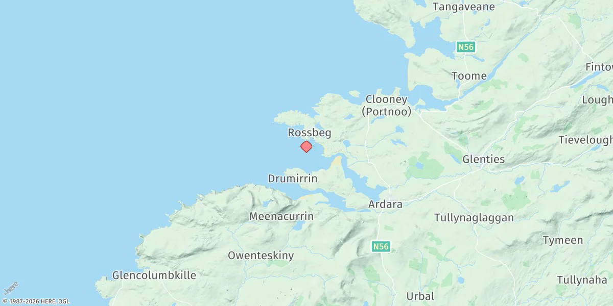 Map preview for Loughros More Bay