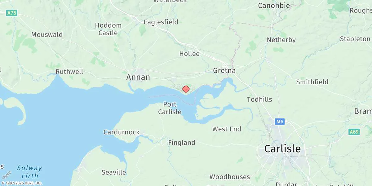 Map preview for Torduff Point