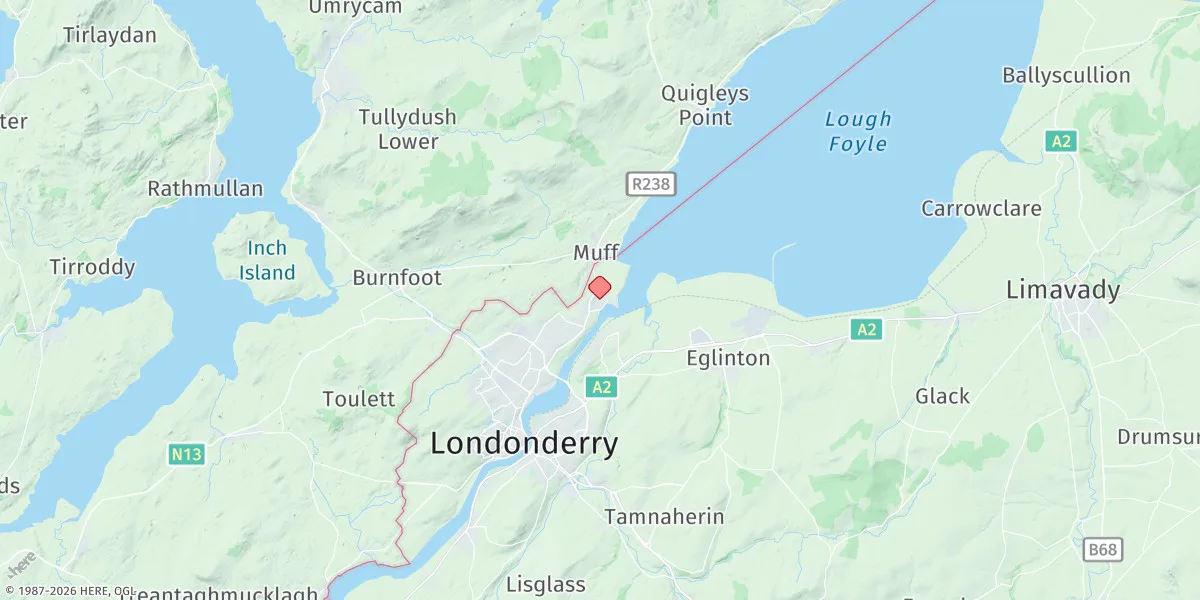 Map preview for River Foyle (Lisahally)