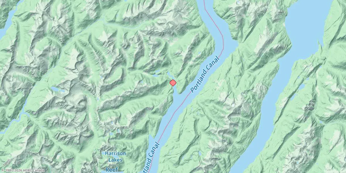Map preview for Halibut Bay, Alaska