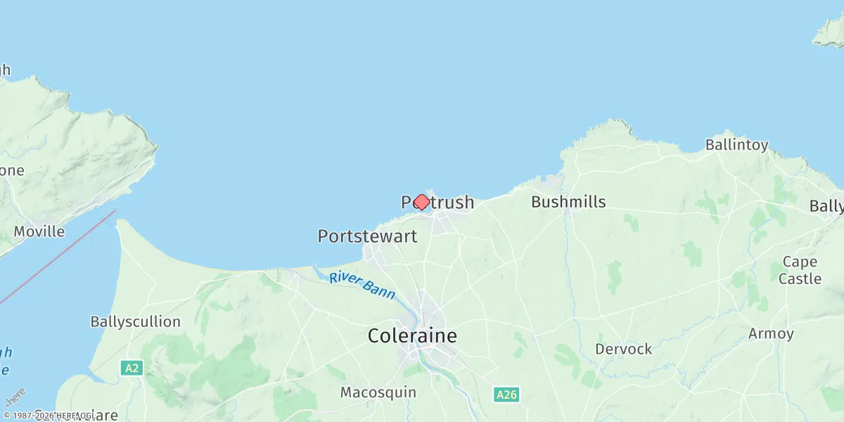 Map preview for Portrush