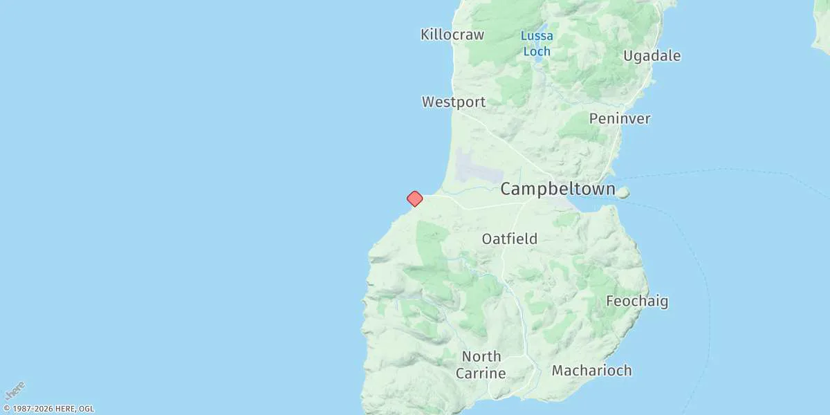 Map preview for Machrihanish