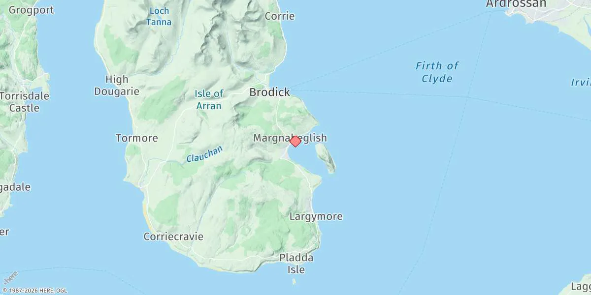 Map preview for Lamlash
