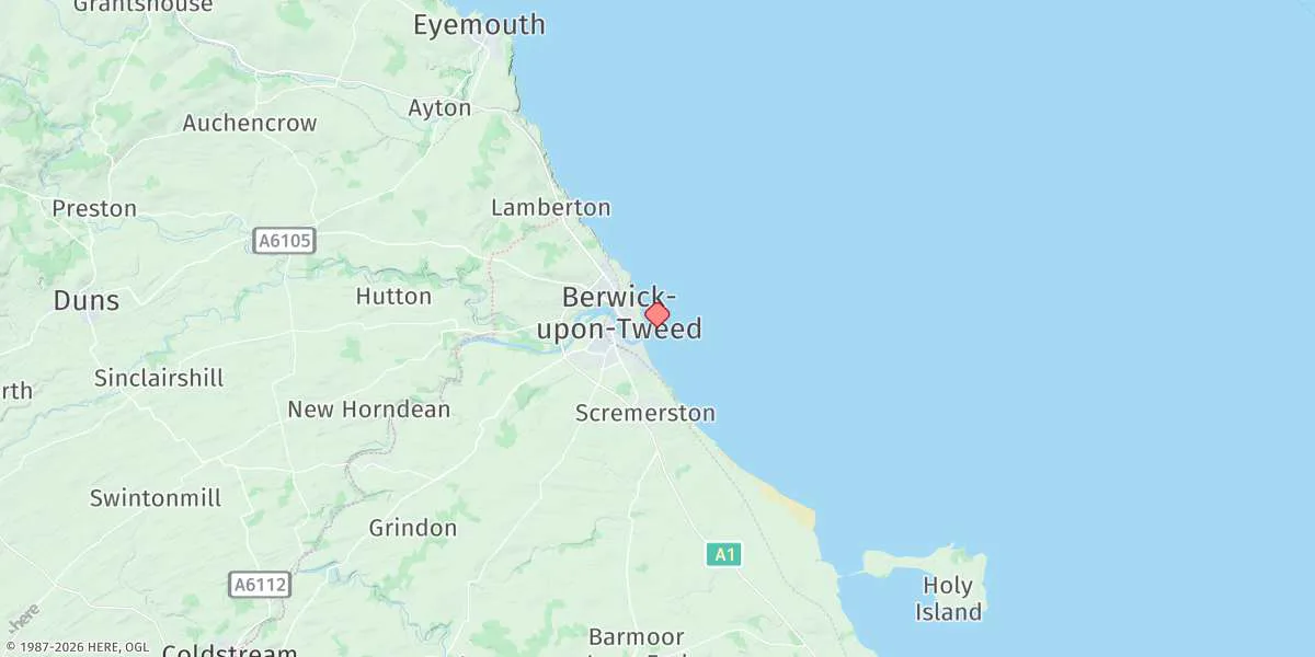 Map preview for Berwick