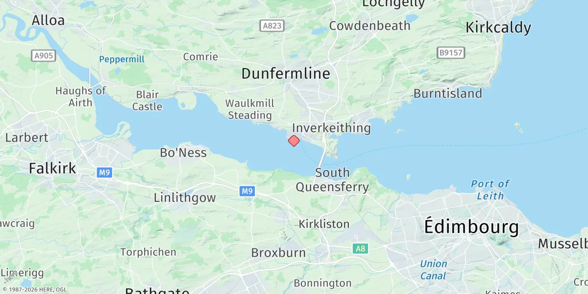 Map preview for Rosyth