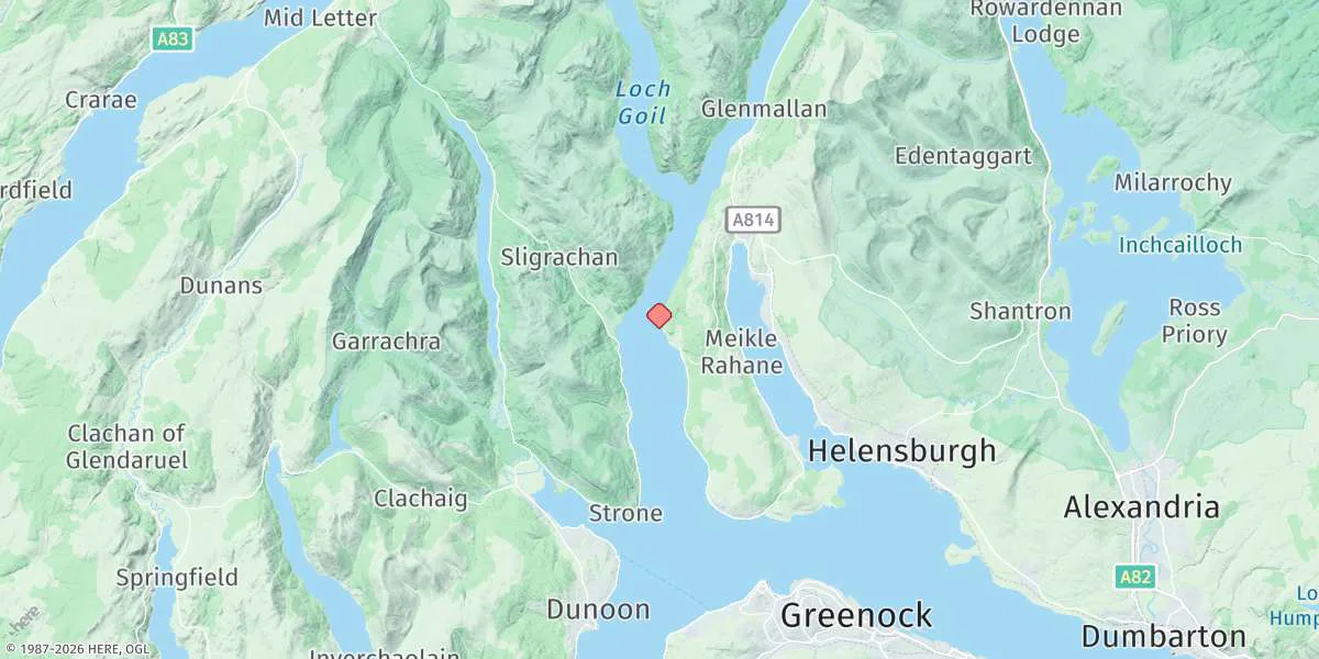 Map preview for Coulport