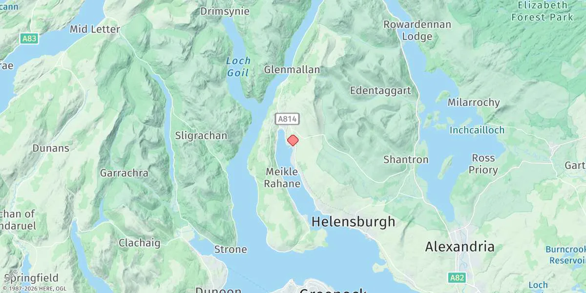 Map preview for Faslane