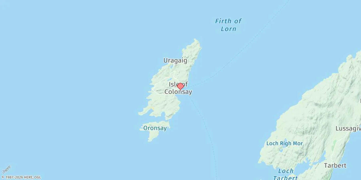 Map preview for Scalasaig