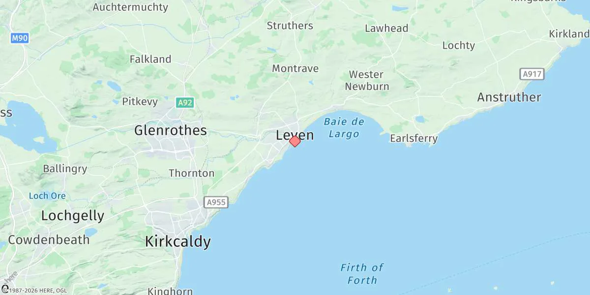 Map preview for Methil