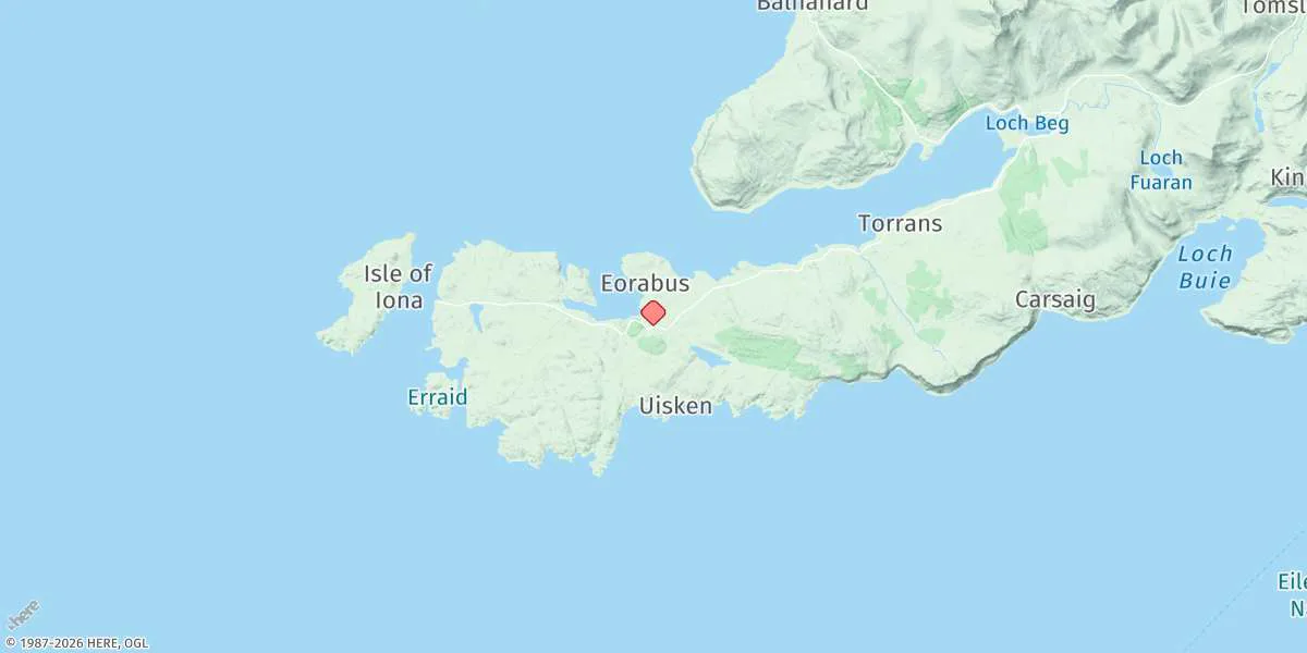 Map preview for Bunessan