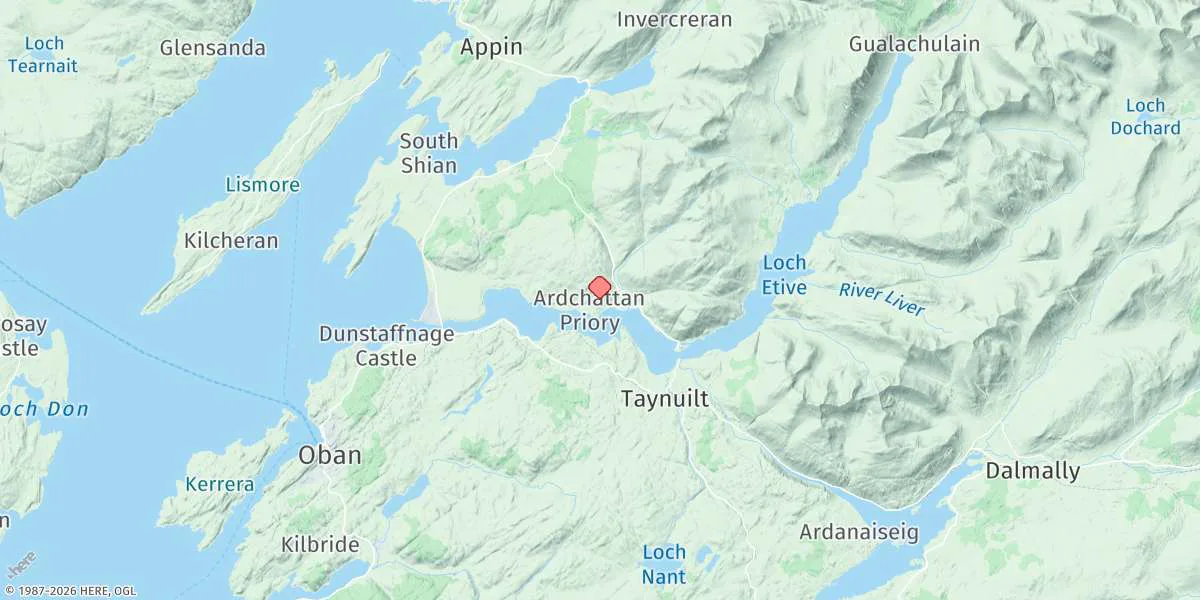 Map preview for Ardchattan Point