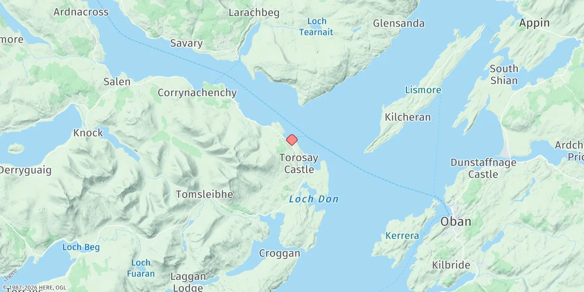 Map preview for Craignure