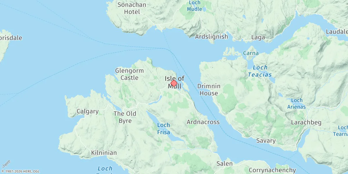 Map preview for Tobermory