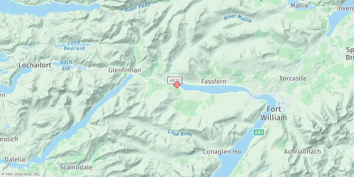 Map preview for Loch Eil Head