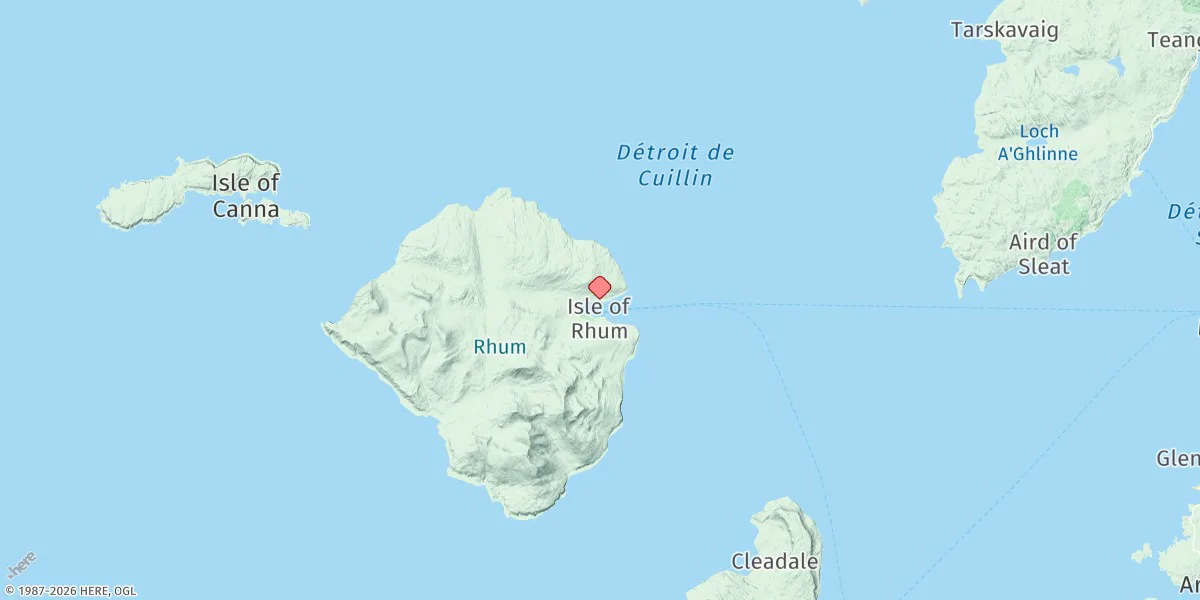 Map preview for Loch Scresort (Rhum)
