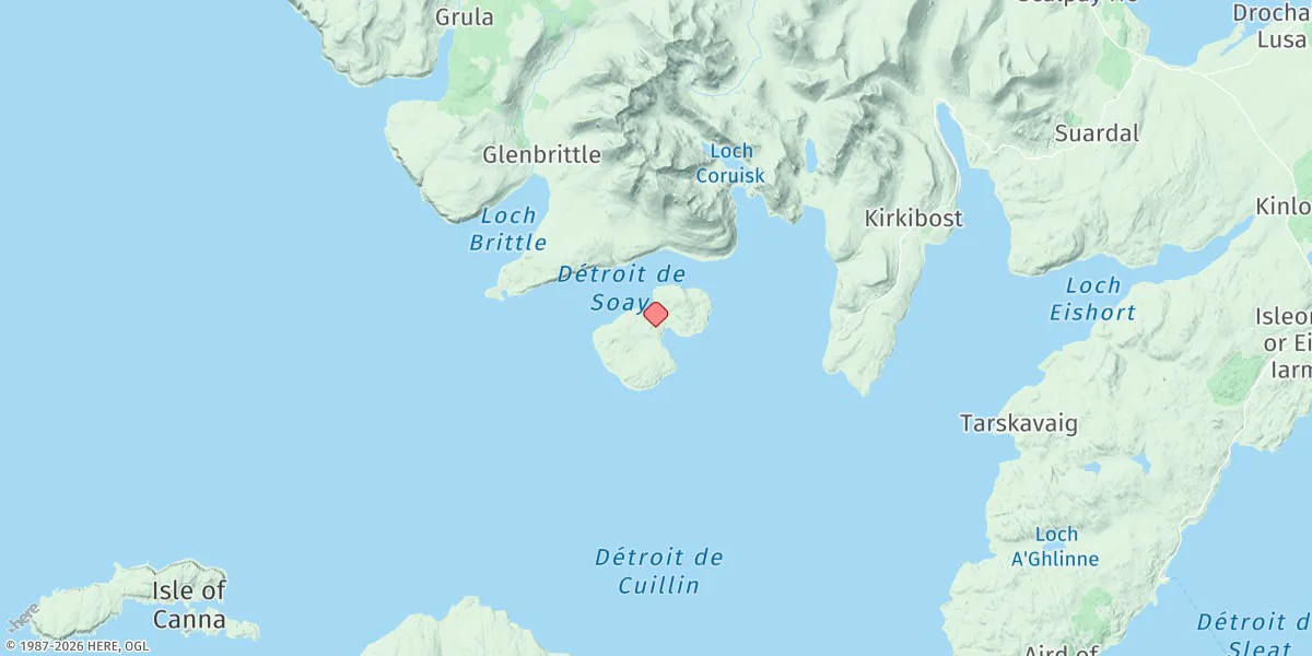 Map preview for Camus Nan Gall
