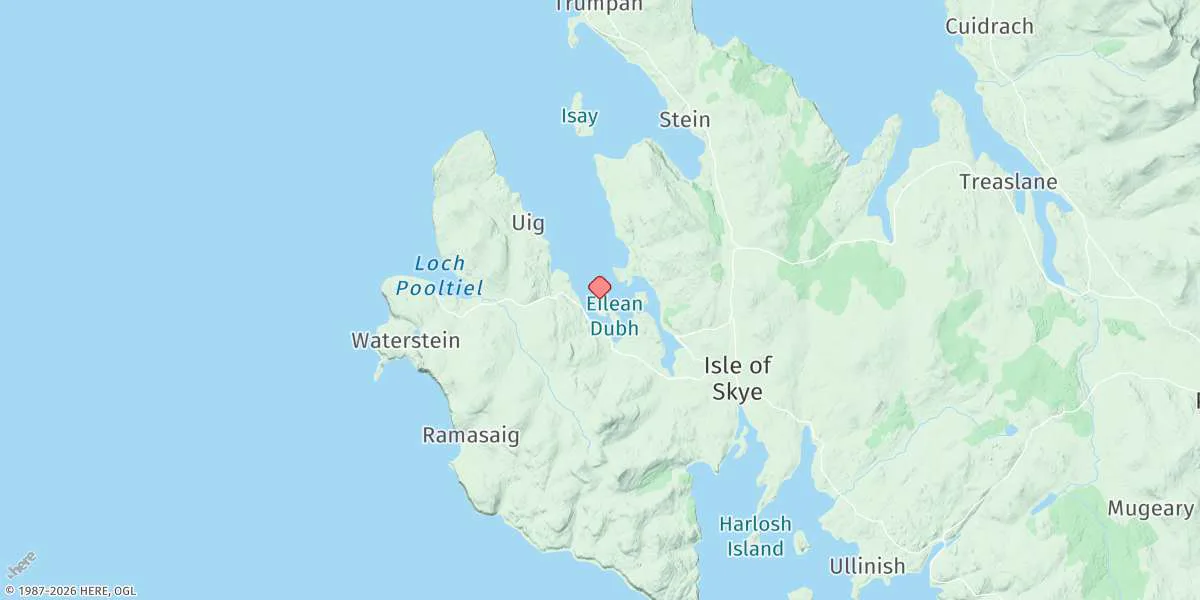 Map preview for Loch Dunvegan