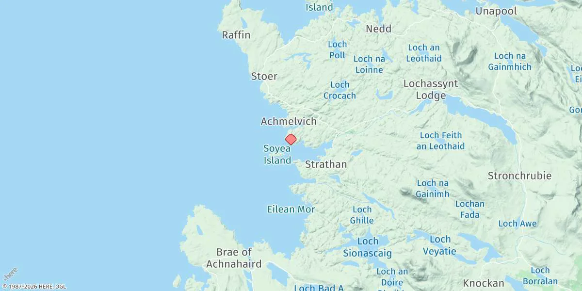 Map preview for Loch Inver