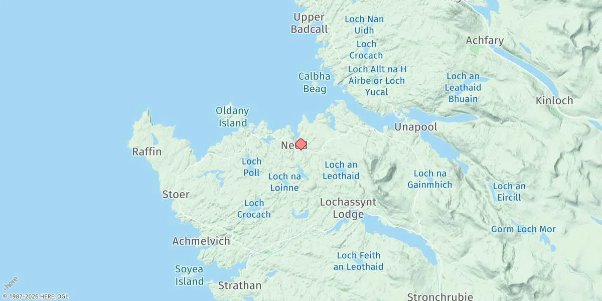 Map preview for Loch Nedd