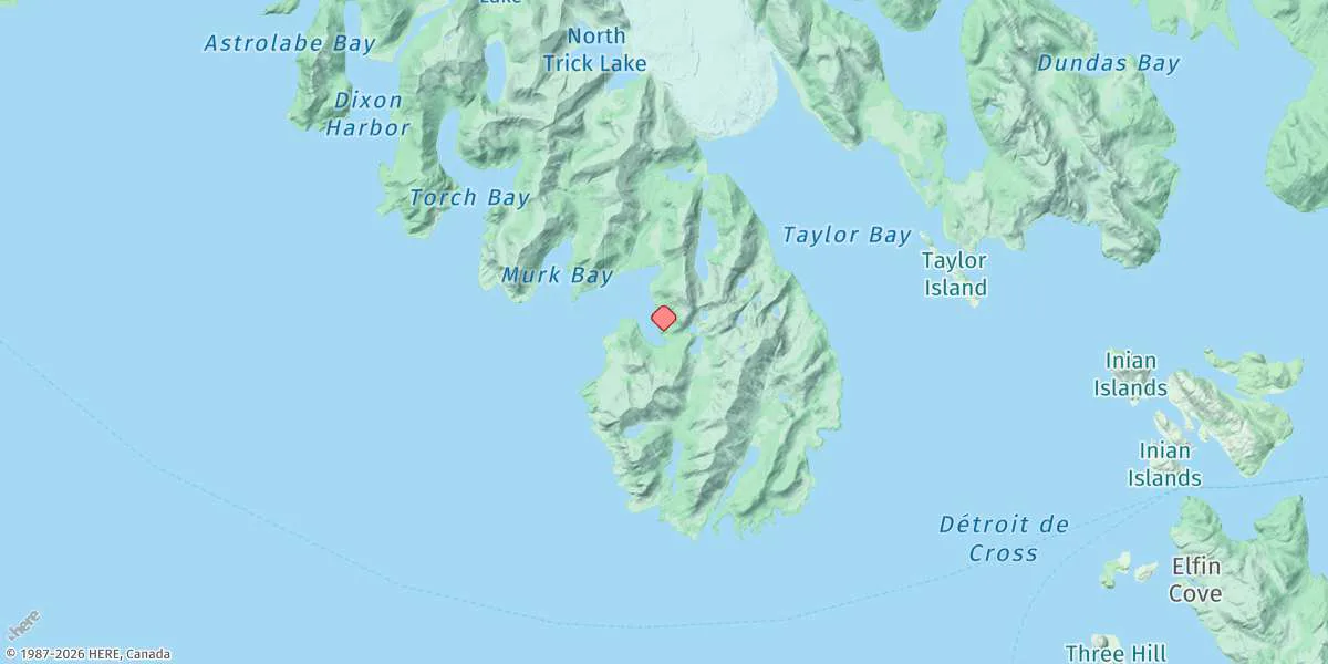 Map preview for Graves Harbor