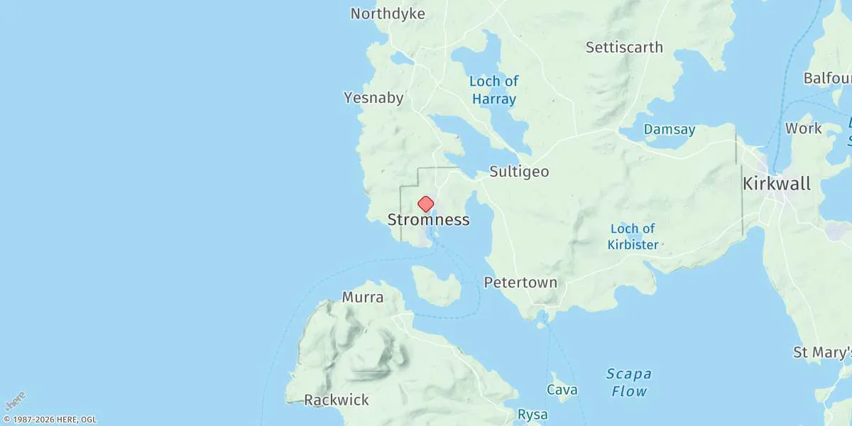 Map preview for Stromness