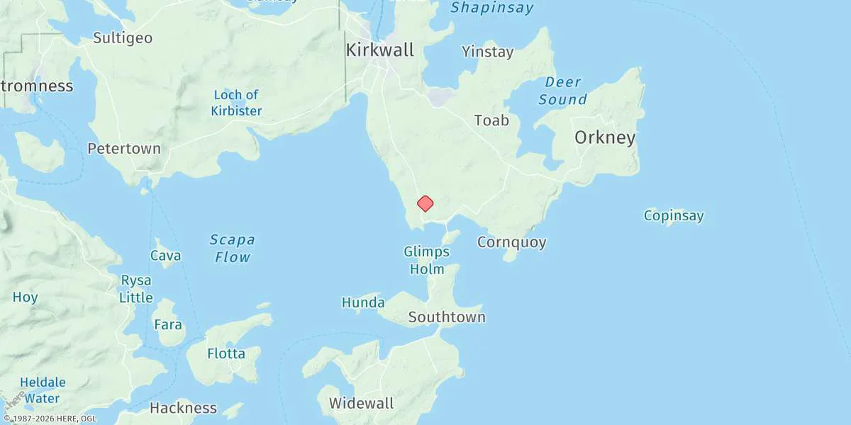 Map preview for St. Marys (Scapa Flow)
