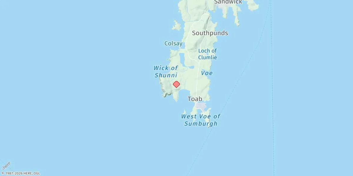 Map preview for Bay Of Quendale