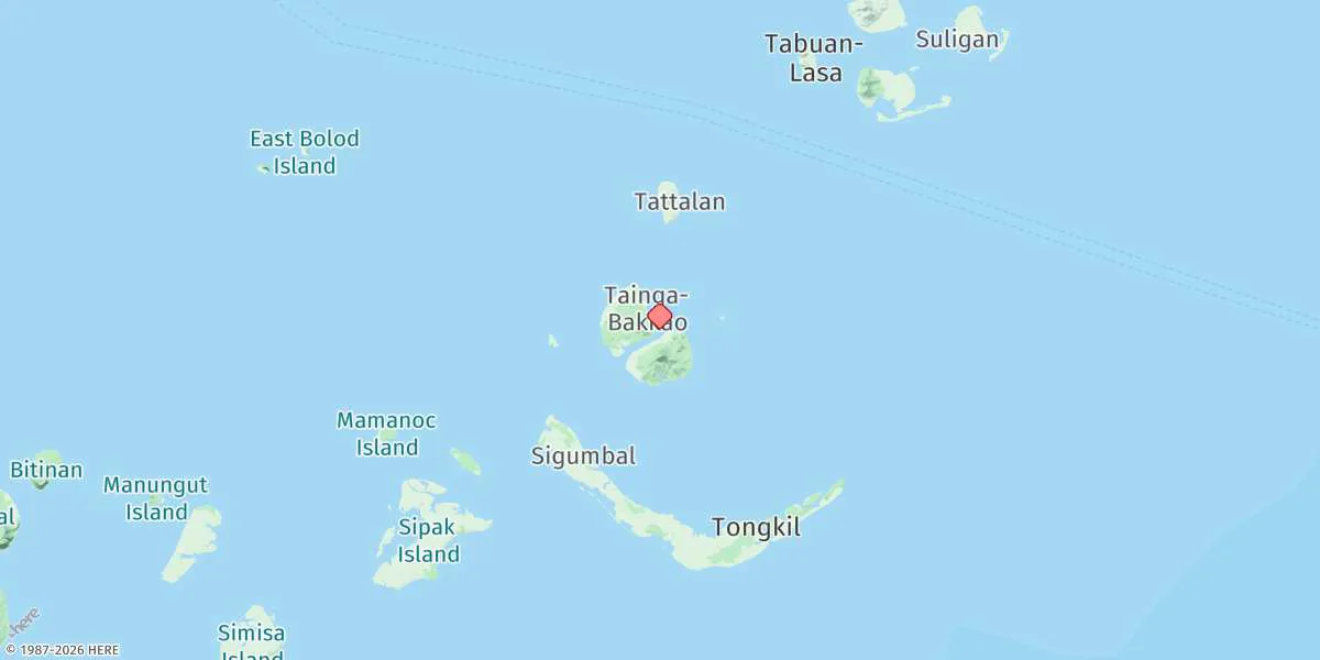 Map preview for Bulan Island