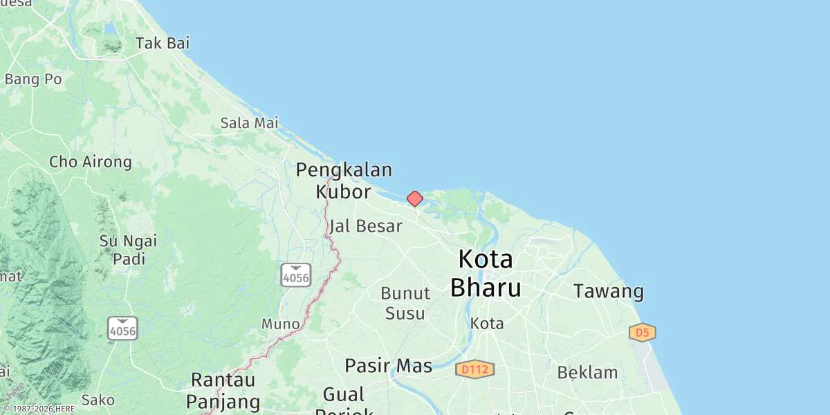 Map preview for Tumpat